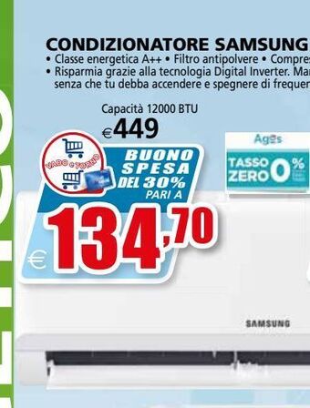 Il Gigante Condizionatore samsung offerta