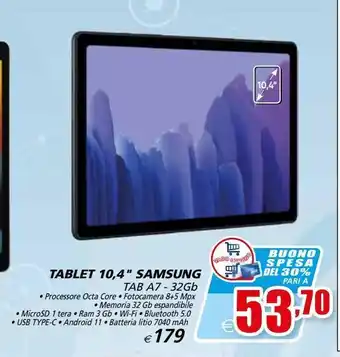 Il Gigante Tablet 10,4 samsung offerta
