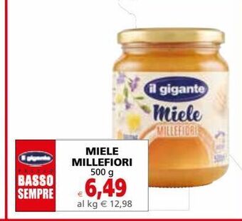Il Gigante Miele millefiori offerta