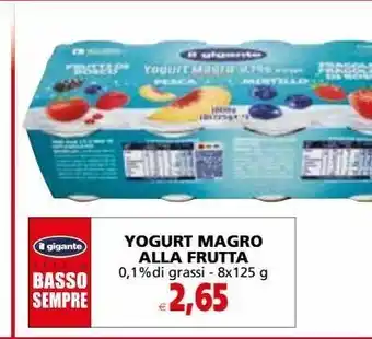 Il Gigante Yogurt magro alla frutta offerta