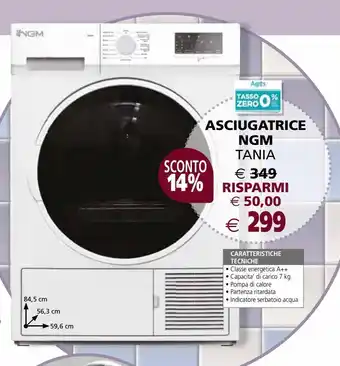 Asciugatrice ngm