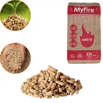 Leroy Merlin Pellet sacco 15 kg enplus a1 per stufe e caldaie offerta