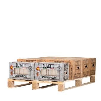 Leroy Merlin Legna di ulivo da ardere + legnetti accendifuoco in scatola - per barbecue e camino su bancale - 6 + 2 offerta