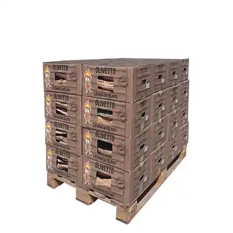 Leroy Merlin Legna da ardere di ulivo - 32 cartoni - su bancale a perdere - 320 kg circa - per barbecue, camino, forni, stufe offerta