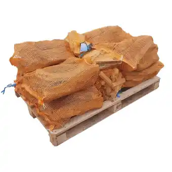 Leroy Merlin Legna da ardere di ulivo - 8 sacchi da 10 kg + 4 sacchi di legnetti accendifuoco da 3 kg - su pedana offerta