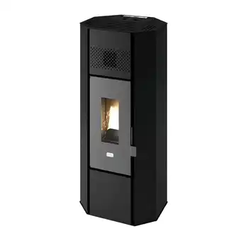 Leroy Merlin Stufa a pellet ventilata titti 5 kw nero offerta