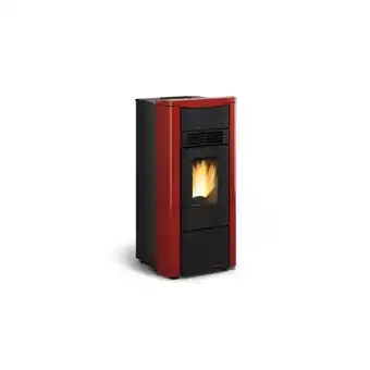 Leroy Merlin Stufa a pellet nordica extraflame giusy 7.0 kw pergamena mod. 1280501 offerta