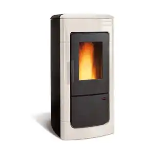 Leroy Merlin Termostufa a pellet nordica extraflame liliana 22.8 kw madreperla mod. 1276703 offerta