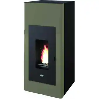 Leroy Merlin Stufa a pellet nella 9,2 kw canalizzabile bianco punto fuoco offerta