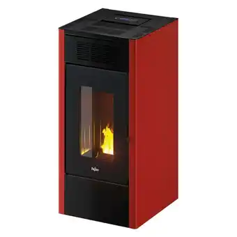 Leroy Merlin Stufa a pellet 'saba 14' colore bianco offerta