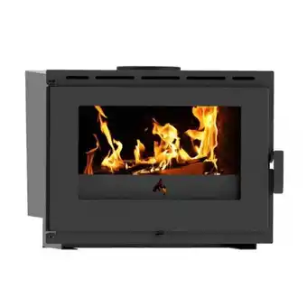 Leroy Merlin Inserto per camino a legna f.lli lerda l-90 angolare 18 kw offerta