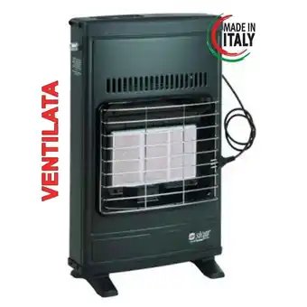 Leroy Merlin Stufa a gas metano infrarossi ventilata eco 42t offerta