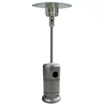 Leroy Merlin Stufa a gas da esterno fungo elettrica infrarossi con ruote - 13 kw, 25 m2 grigio offerta