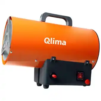 Leroy Merlin Qlima riscaldatore ad aria forzata a gas gfa 1010 25 w arancione offerta