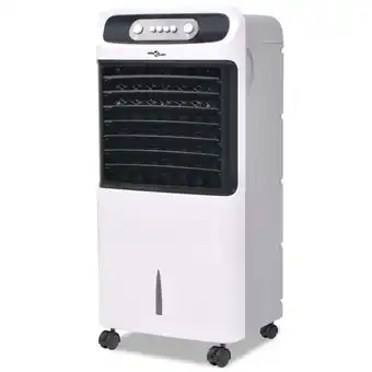 Vidaxl condizionatore portatile 80 w 12 l 496 m³/h