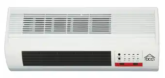 Termoconvettore a parete 2 velocita' timer e telecomando tcm55 dcg