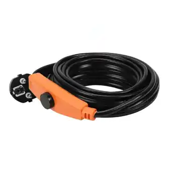 Cavo di riscaldamento cavo riscaldante antigelo autoregolante con termostato 2m 32w