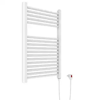 Leroy Merlin Termoarredo bagno scaldasalviette elettrico calorifero termosifone bianco lucido *** finitura : bianco lucido, misure : h1500 offerta