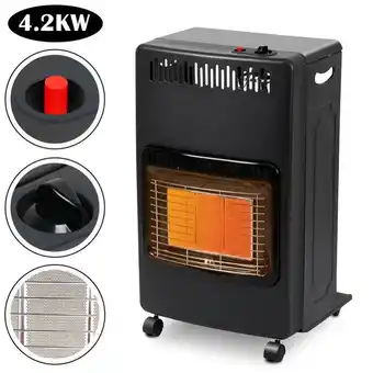 Leroy Merlin Stufa a gas gpl 4200w accensione piezoelettrica spegnimento automatico offerta