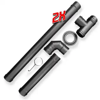 Leroy Merlin Kit installazione stufa a pellet offerta