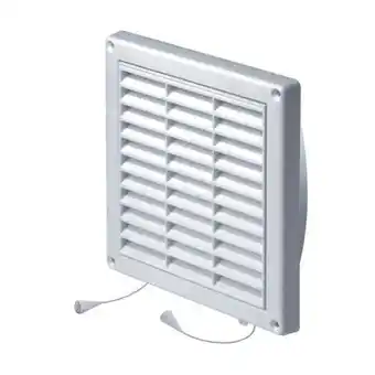 Parete per condottoventilazione con cerniera e riquadro 130x200mm