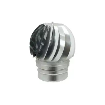 Leroy Merlin Fumaiolo radiante eolico zincato base tonda f femmina da 300mm offerta
