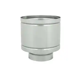 Leroy Merlin Fumaiolo terminale a botte 4 venti zincato base tonda f femmina 160mm offerta