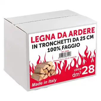Leroy Merlin Legna da ardere 28 decimetri cubi - in scatola offerta