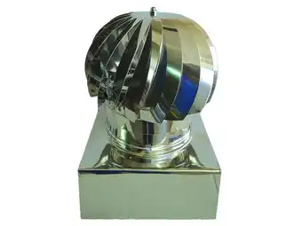 Leroy Merlin Fumaiolo testa radiante girevole quadro - cm.32x32 in lamiera zincata offerta