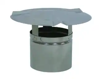 Leroy Merlin Fumaioli a cappello in acciaio inox - ø cm.8 offerta