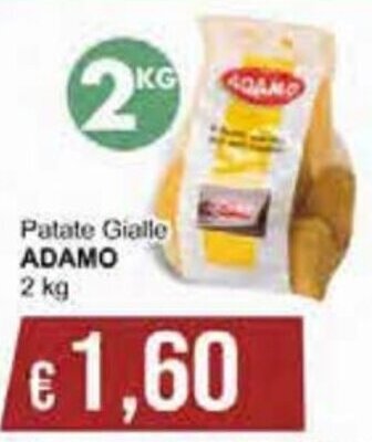 Adamo Patate Gialle 2 kg
