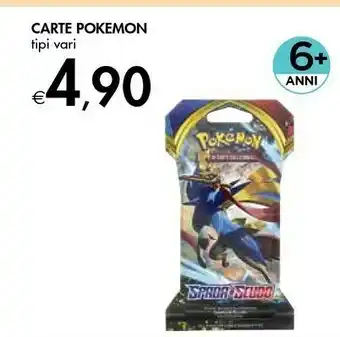 Bennet Pokémon Carte offerta