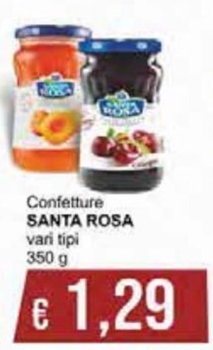 Italy Cash Santa Rosa Confetture vari tipi 350 g offerta