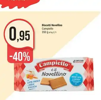 Supermercati Gulliver Campiello Biscotti offerta