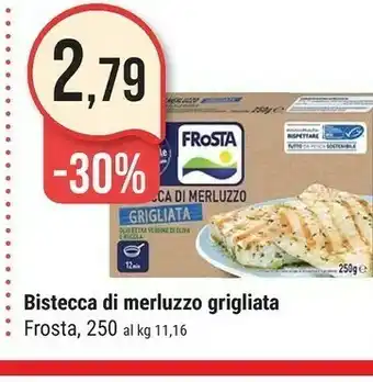 Supermercati Gulliver Frosta Filetti di merluzzo offerta