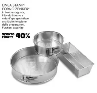 Esselunga Linea Stampi Forno Zenker offerta