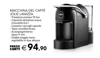 Macchina Del Caffè Joliie Lavazza