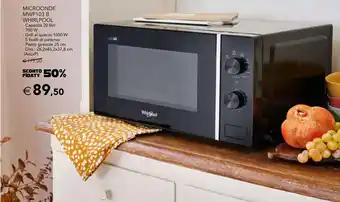 Esselunga Microonde MWP103 B Whirlpool Capacità 20 Litri offerta
