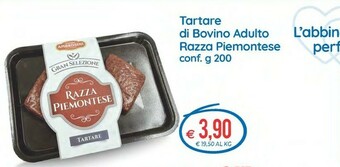 MD Discount Ambrosini Tartare Di Bovino Adulto Razza Piemontese offerta