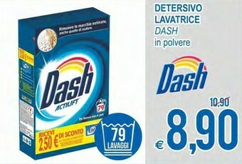 MD Discount Dash Detersivo Lavatrice In Polvere offerta