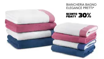 Esselunga Biancheria Bagno Elegance Pretti offerta