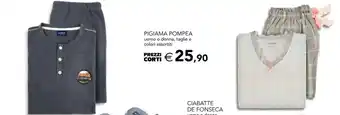 Esselunga Pigiama Pompea offerta