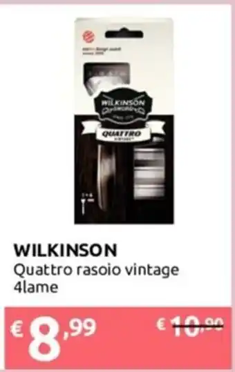 Marotta Wilkinson Quattro Rasoio Vintage 4 Lame offerta
