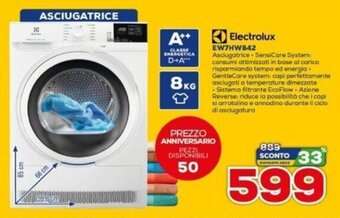 Euronics Electrolux EW7HW842 offerta