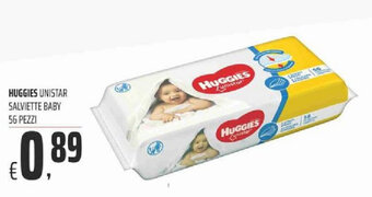 Huggies Unistar Salviette Baby 56 Pezzi