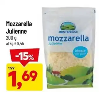 Supermercati Piccolo Montefelice Mozzarella Julienne 200 g offerta