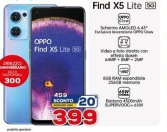 Euronics Oppo Find X5 Lite 5G offerta