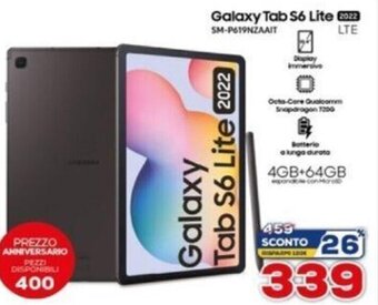 Euronics Galaxy Tab S6 Lite offerta