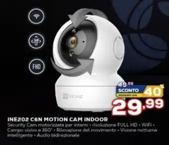 Euronics Ezviz INE202 C6N Motion Cam Indoor offerta