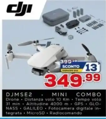 Euronics Dji DJMSE2 Mini Combo Drone offerta